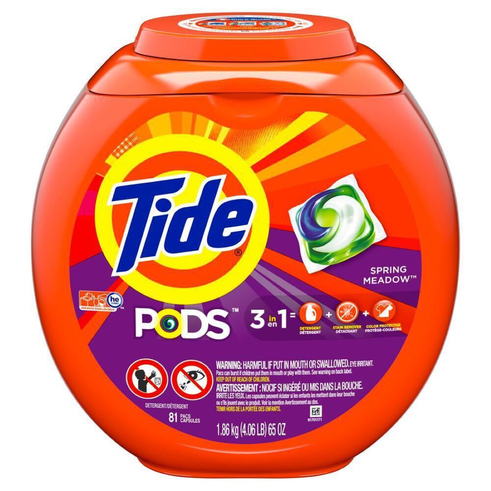 Detergente De Ropa Capsulas 3 En 1 Tide 81 Pods image number 0.0